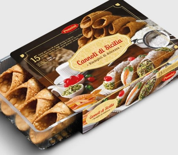 Cialde grandi di Cannoli Siciliani